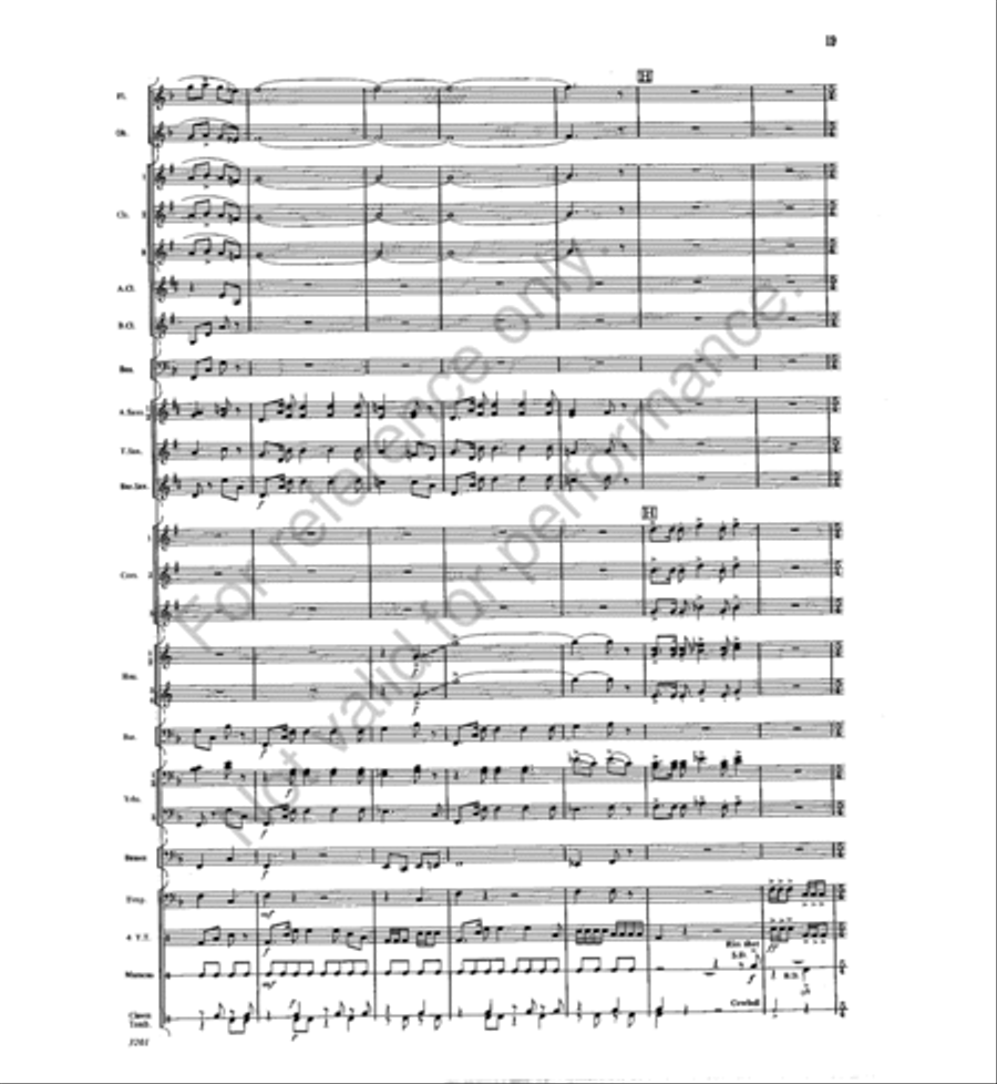 Symphonic Celebration and Dance Concert Band scores gallery preview page 18