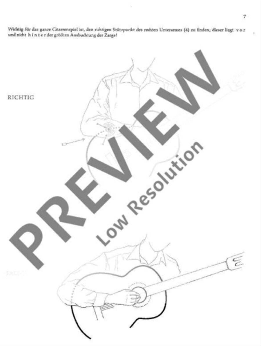 Technical Studies for Guitar Classical Guitar scores gallery preview page 8