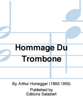 Hommage Du Trombone