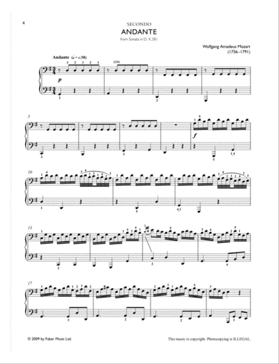Real Repertoire Piano Duets Small Ensemble scores gallery preview page 2