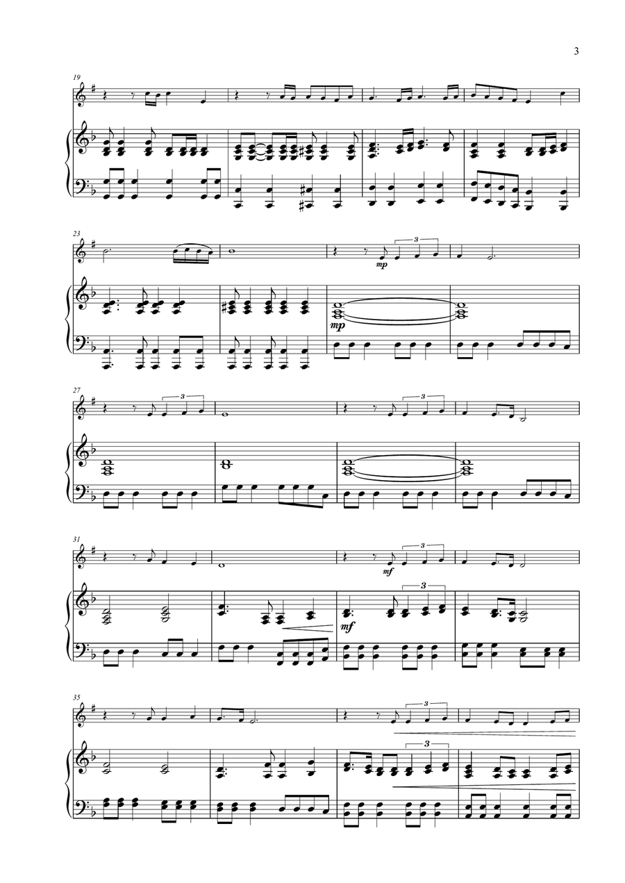 Final Countdown Trumpet Solo scores gallery preview page 3