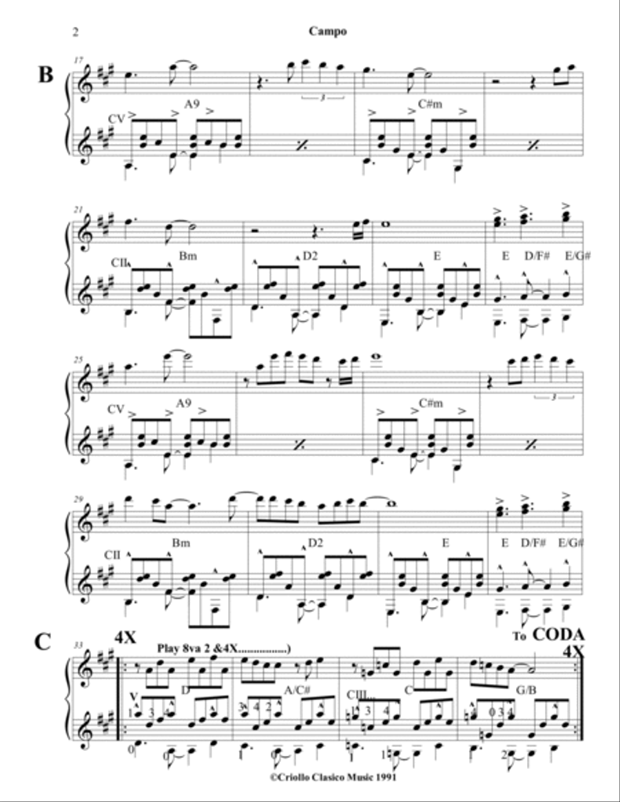 Campo Small Ensemble scores gallery preview page 2