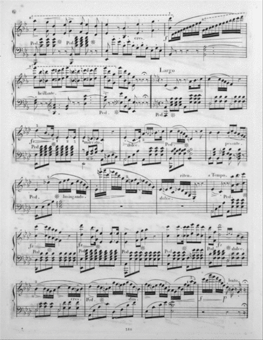 Fantaisies Instructives Sur Des Motifs D'Operas Favoris. Boquet De Melodies Piano Solo scores gallery preview page 6