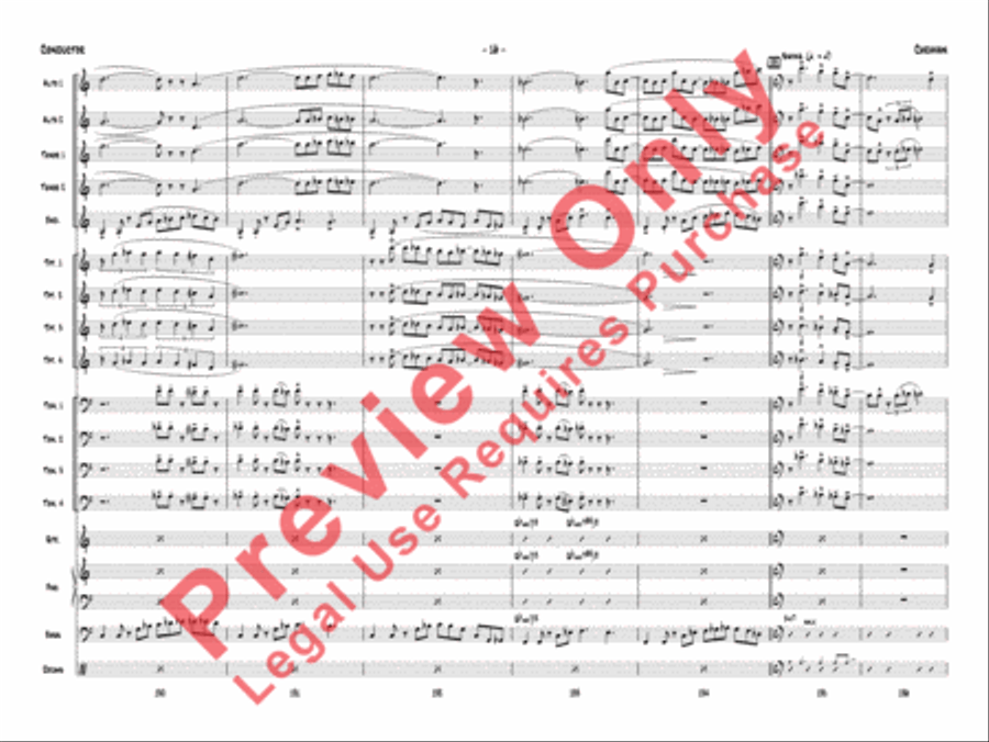 Caravan Caravan Jazz Ensemble scores gallery preview page 19
