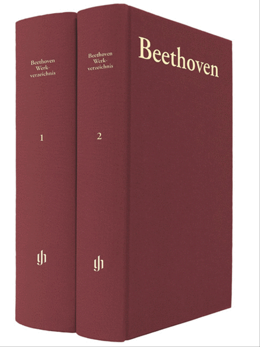 Beethoven Werkverzeichnis (Thematic-Bibliographical Catalogue of Works) School and Community scores gallery preview page 1