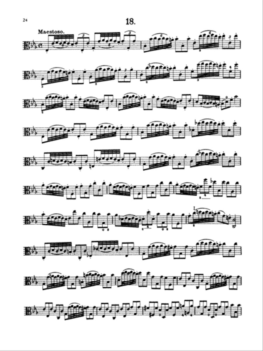 Kreutzer: Forty-two Studies Part scores gallery preview page 1