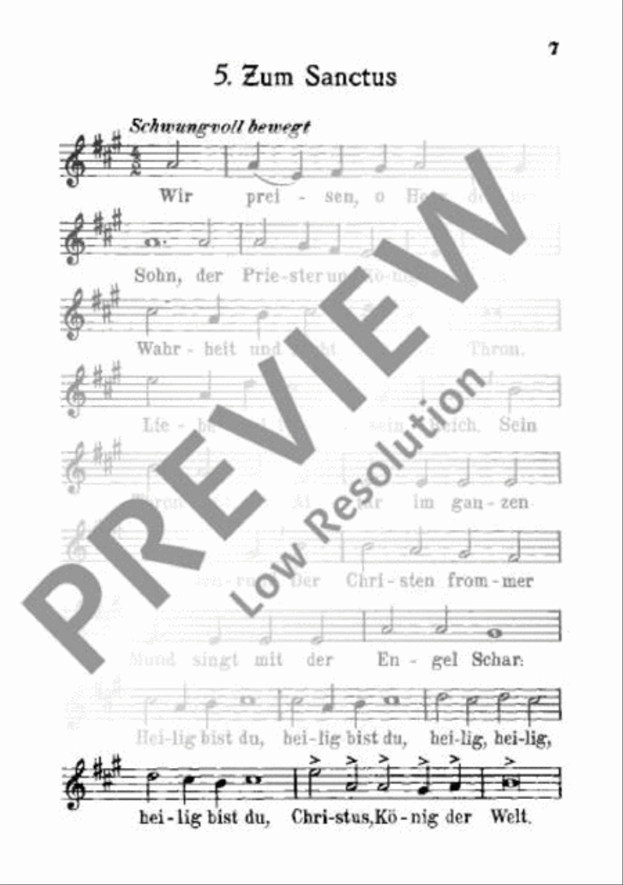 Christ-König-Messe TB scores gallery preview page 8