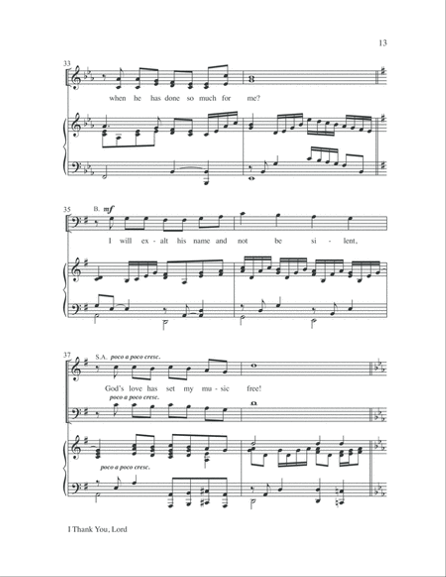 Easy Anthems, Vol. 4 3-Part scores gallery preview page 14