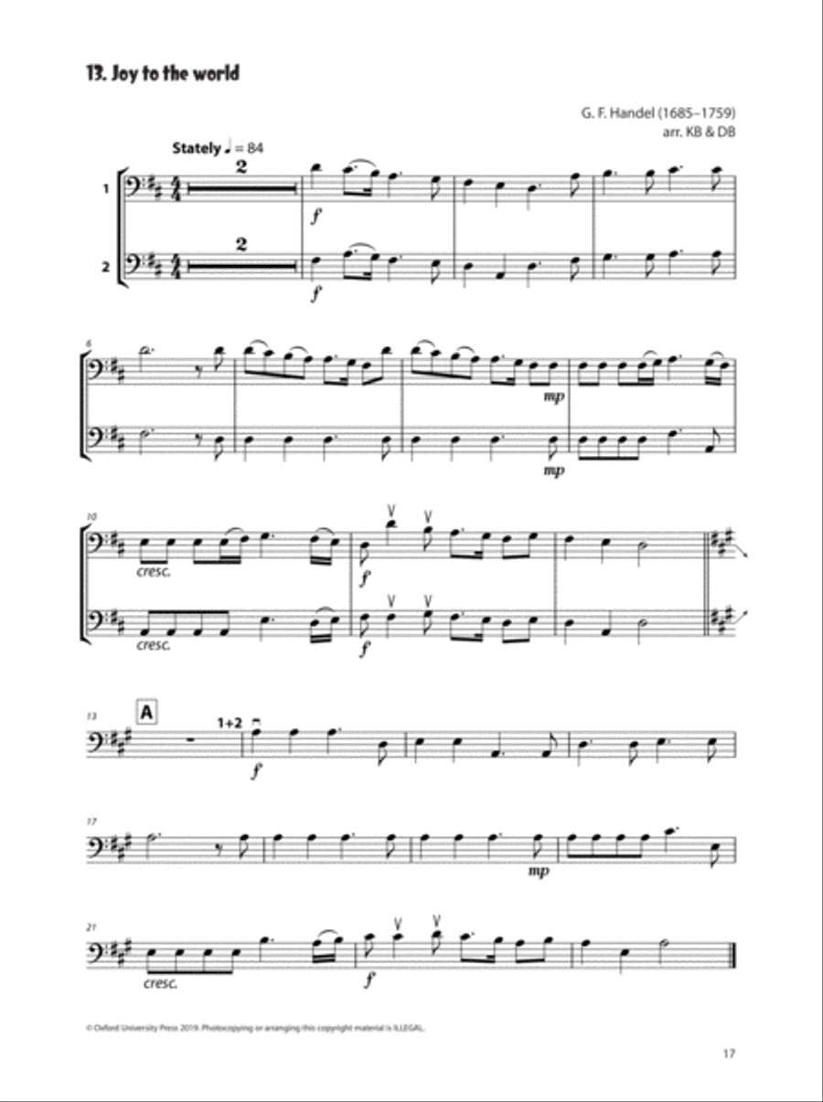 String Time Christmas String Orchestra scores gallery preview page 6