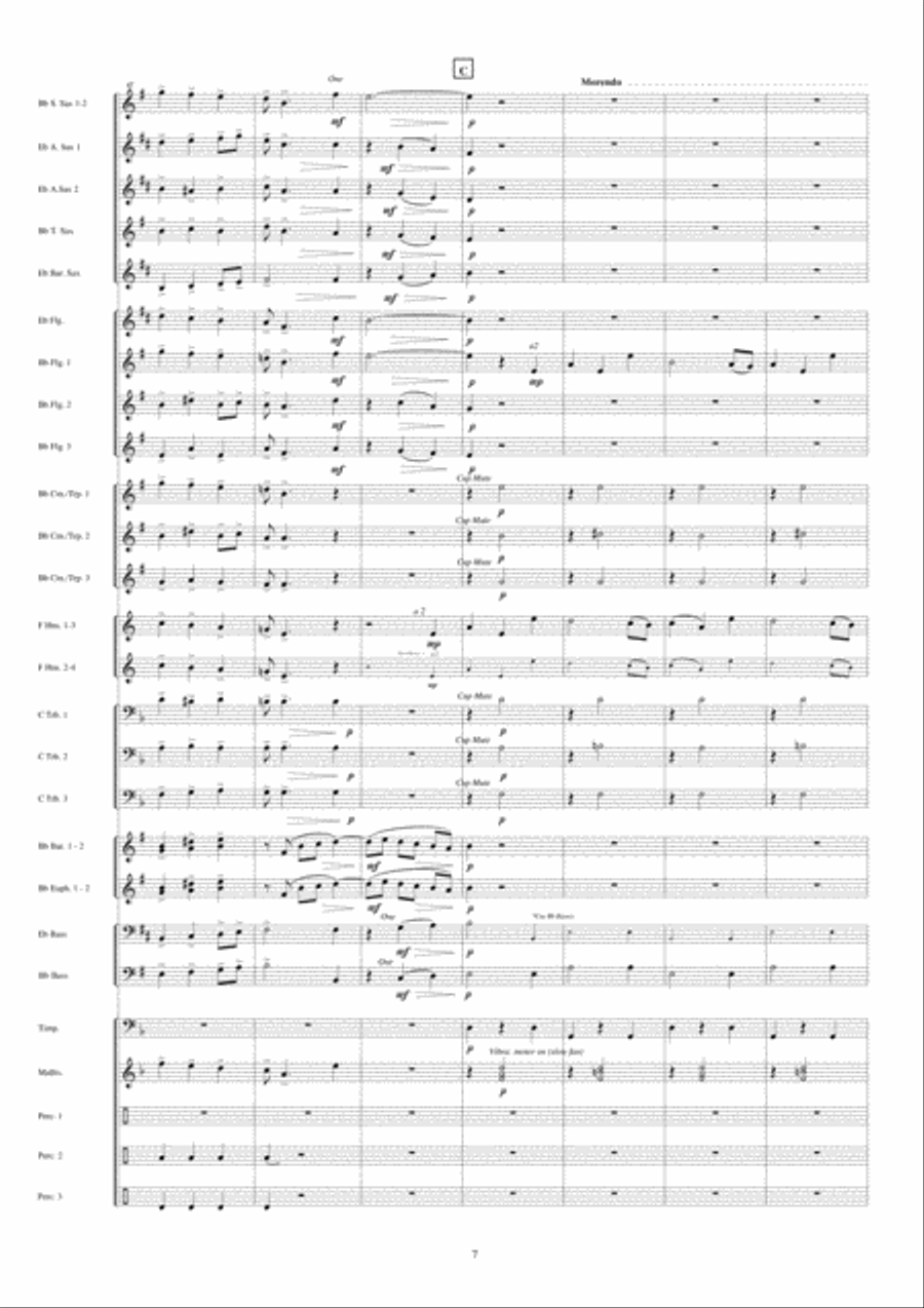 Jericho Fanfare Band scores gallery preview page 8
