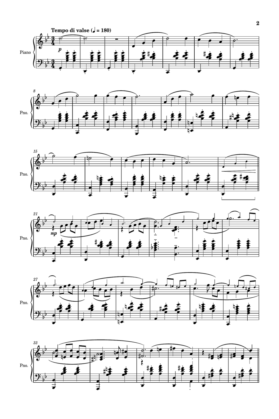 Howl's Moving Castle Piano Solo scores gallery preview page 2