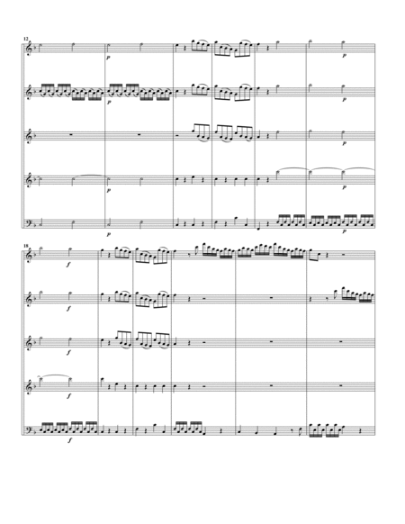 Concerto, RV 551 (arrangement for 5 recorders (AAAAB))