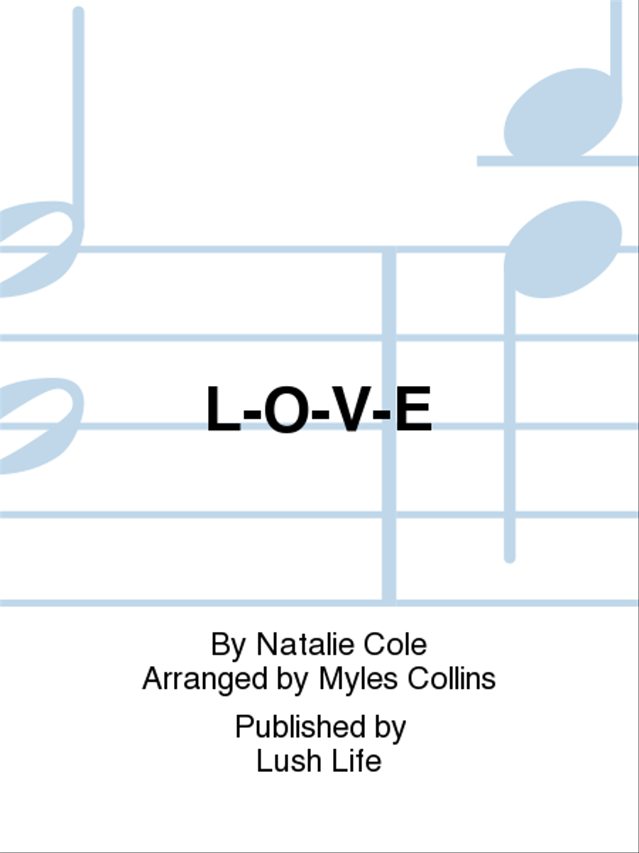 L-O-V-E Big Band scores gallery preview page 1