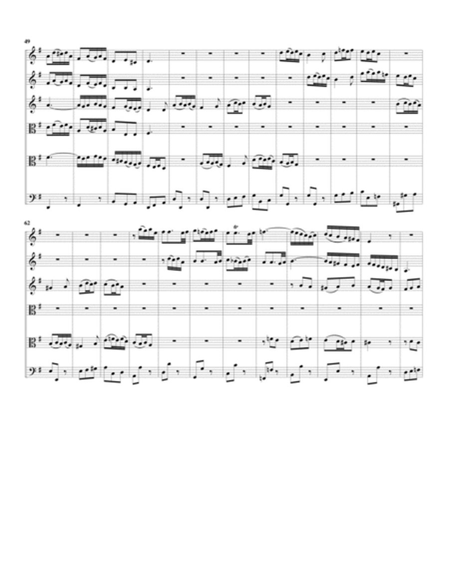 Aria: Aria: Ruft und fleht den Himmel an from cantata BWV 63 (arrangement for string orchestra)