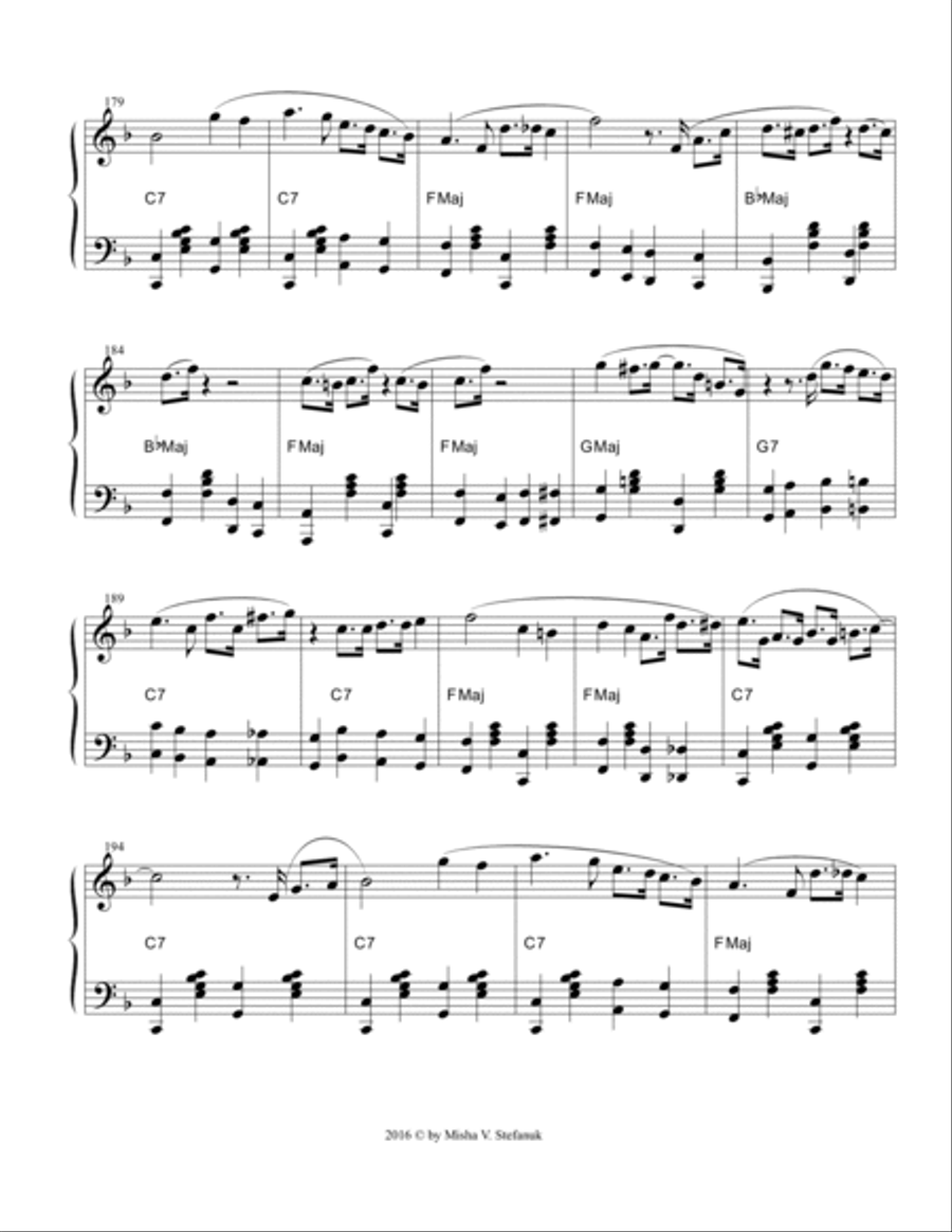 Procession- On We Go, New Orleans Easy Piano scores gallery preview page 2