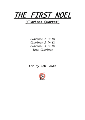 Book cover for The First Noel (Clarinet Quartet)