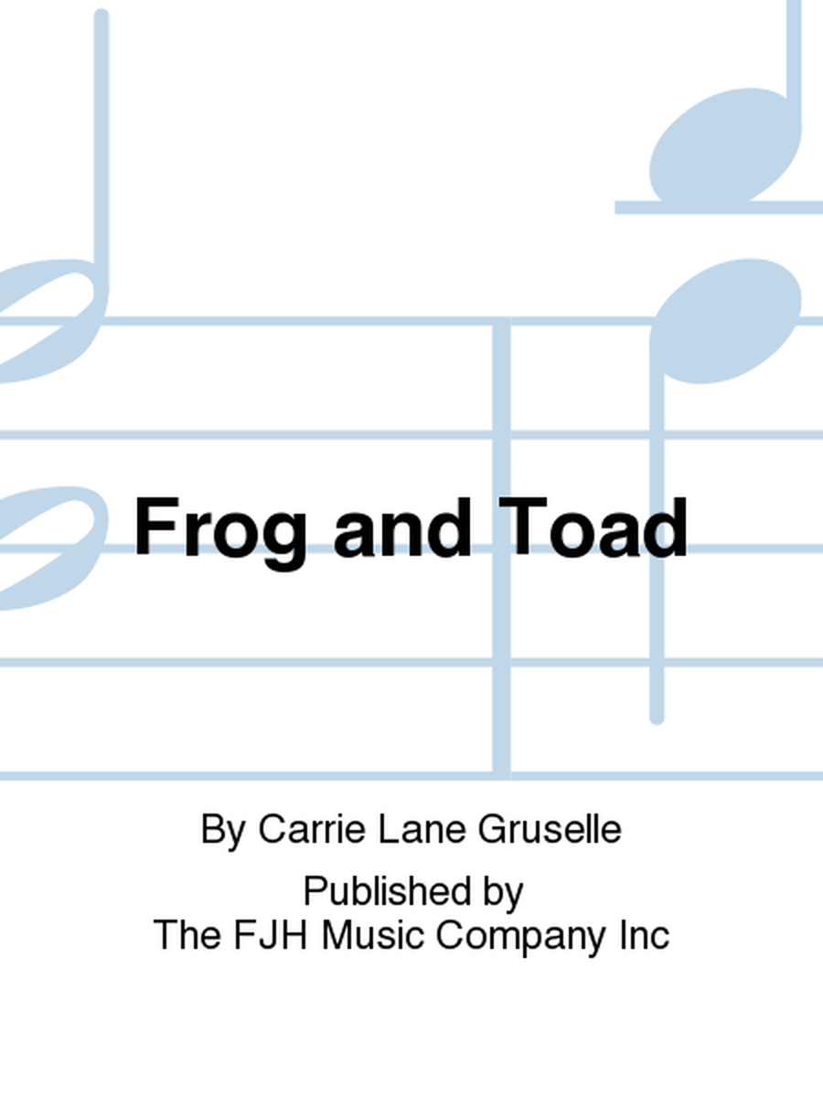 Frog and Toad image number null