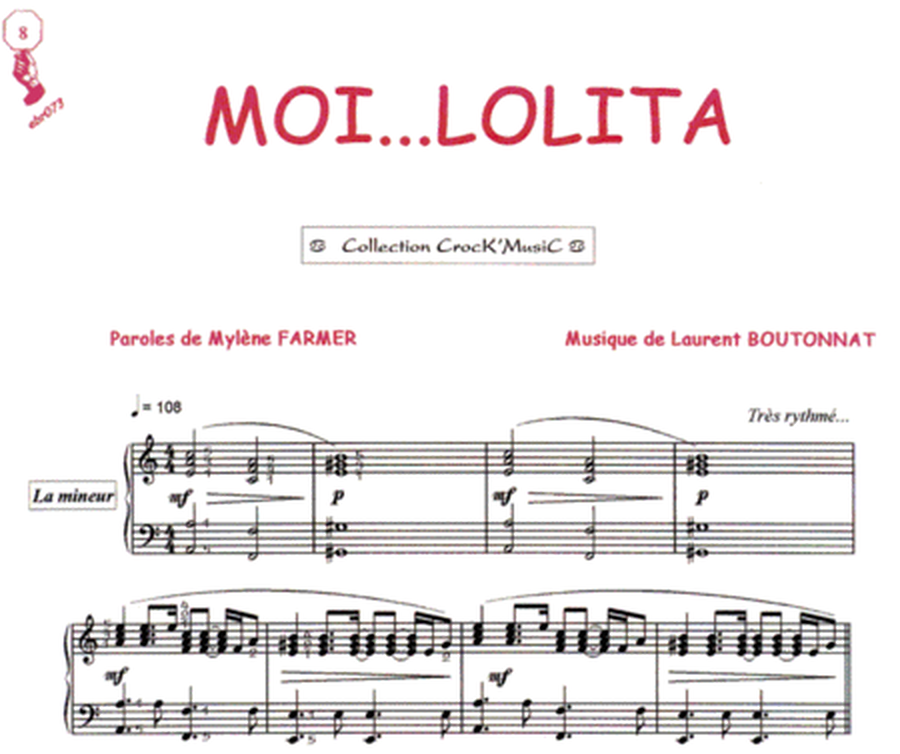 Moi lolita (Collection CrocK'MusiC) image number null