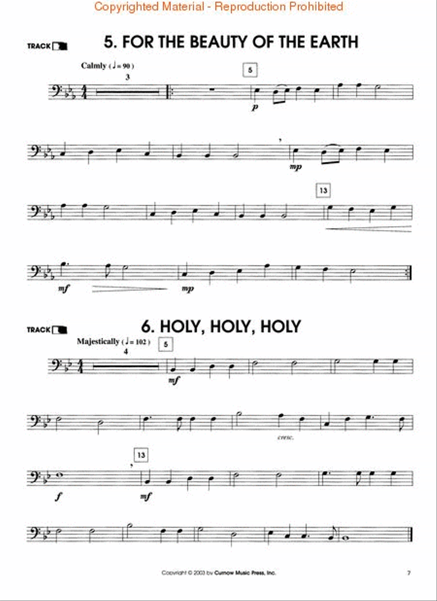 Tons of Tunes for Church Bassoon Solo scores gallery preview page 3