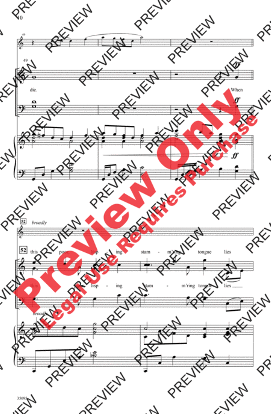 Cleansing Fountain 4-Part scores gallery preview page 10