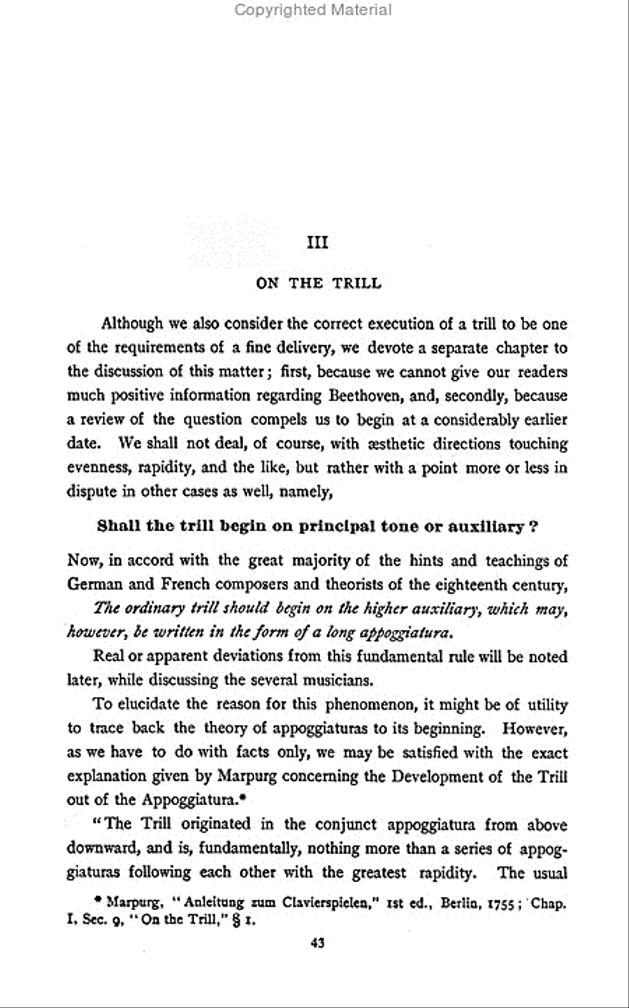 Beethoven's Piano Playing -- With an Essay on the Execution of the Trill Piano Solo scores gallery preview page 2