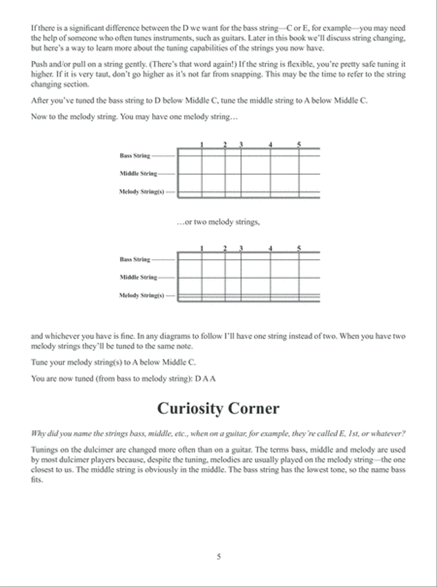 Dirt Simple Mountain Dulcimer Mountain Dulcimer scores gallery preview page 6