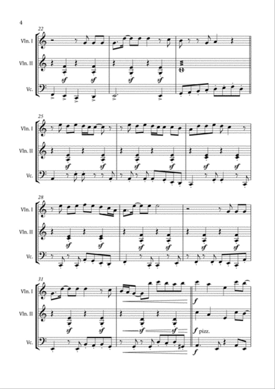 Senorita Small Ensemble scores gallery preview page 6