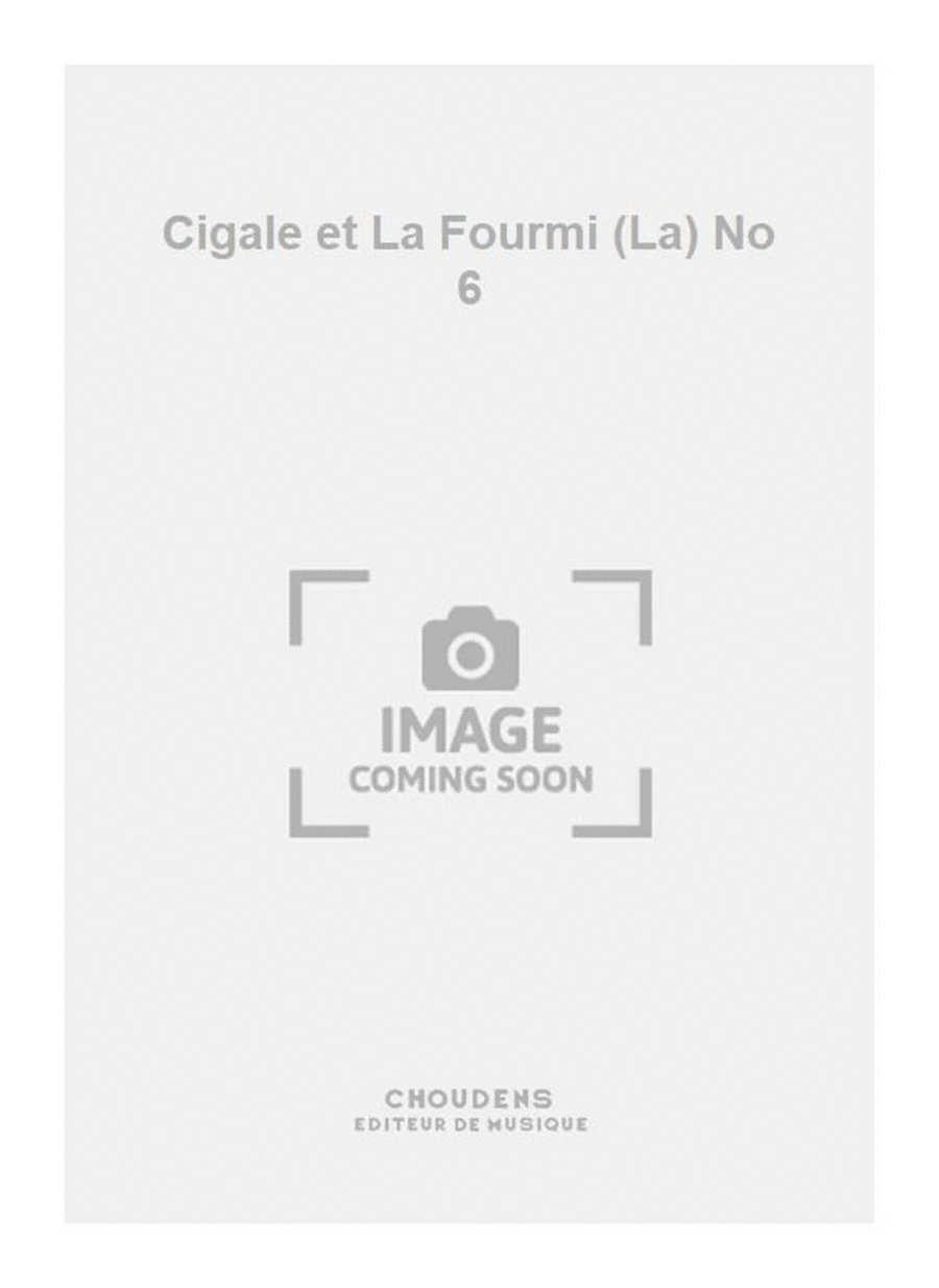 Cigale et La Fourmi (La) No 6