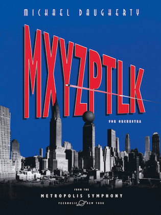 Book cover for METROPOLIS SYMPHONY: III. Mxyzptlk
