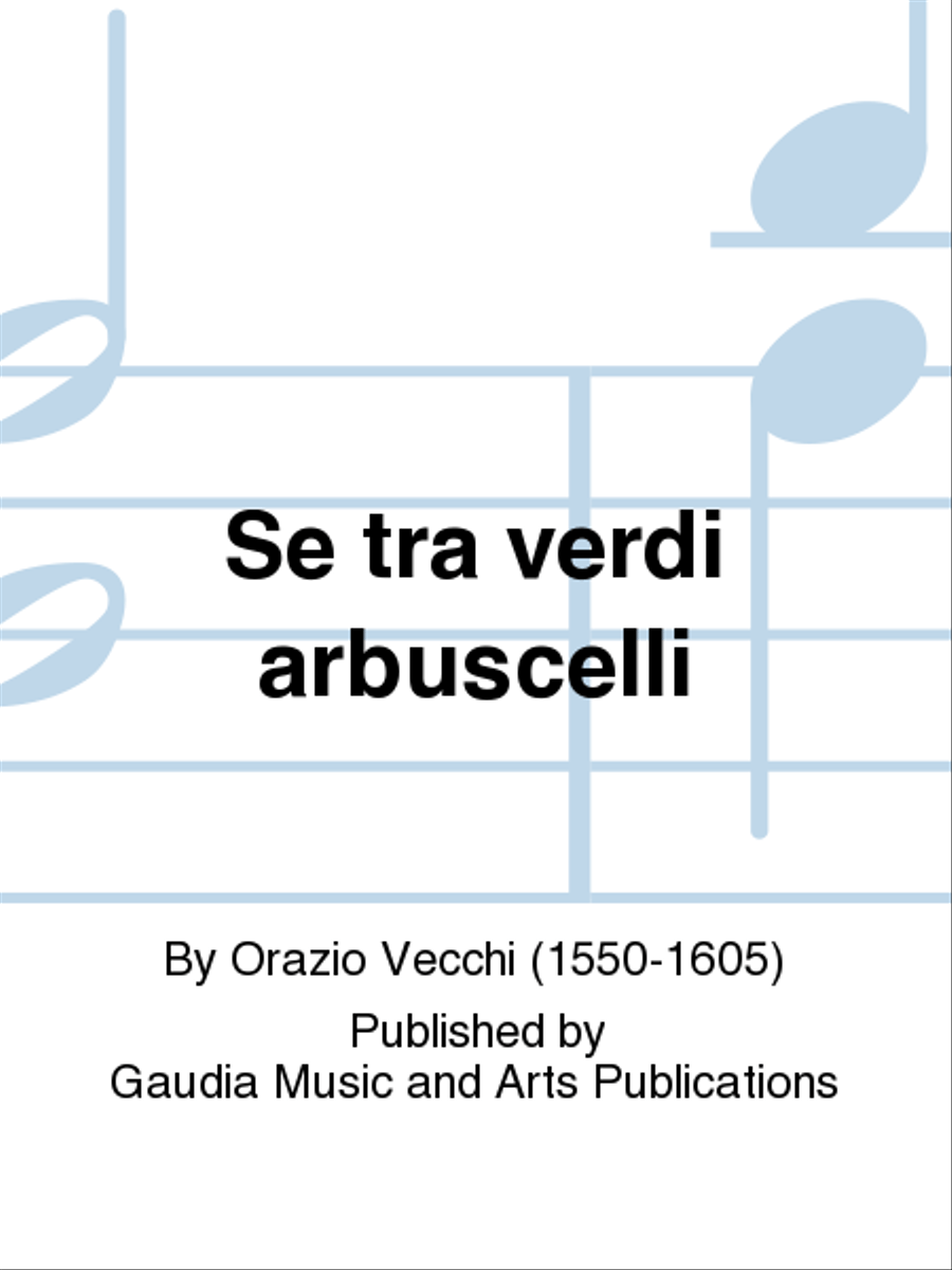 Se tra verdi arbuscelli SSATB scores gallery preview page 1