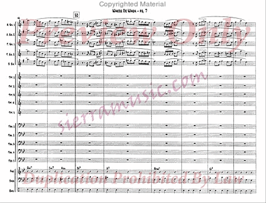 Where Or When Jazz Ensemble scores gallery preview page 8