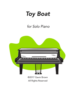 Toy Boat for Intermediate Solo Piano