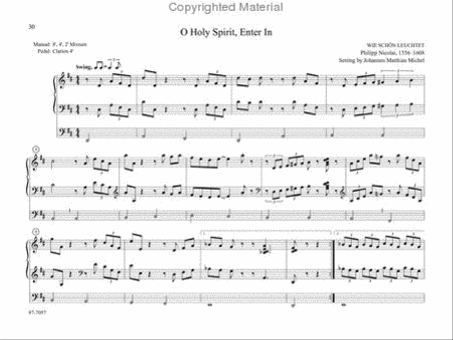 Gospel, Jazz, Blues, and Soul; European Connection, Vol. 4 Organ scores gallery preview page 12