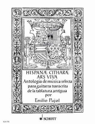 Book cover for Hispanae Citharae Ars Viva