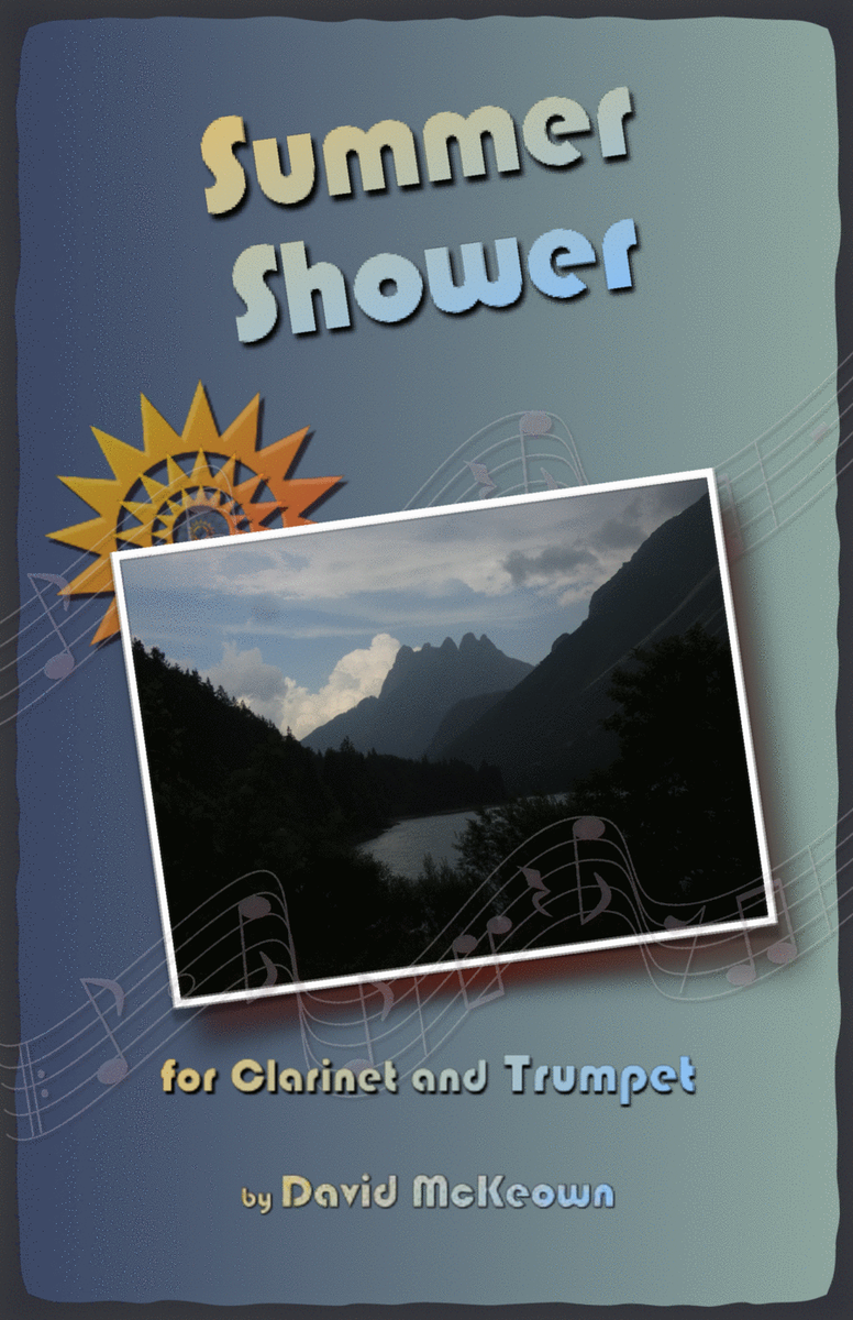 Summer Shower for Clarinet and Trumpet Duet