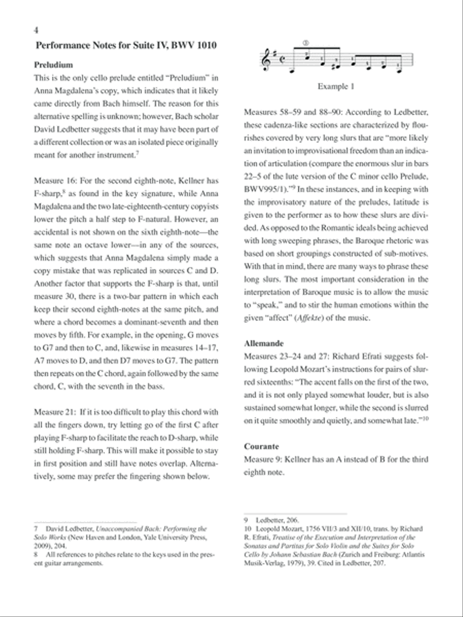Cello Suites 4, 5, 6 BWV 1010, 1011, 1012 Cello scores gallery preview page 5