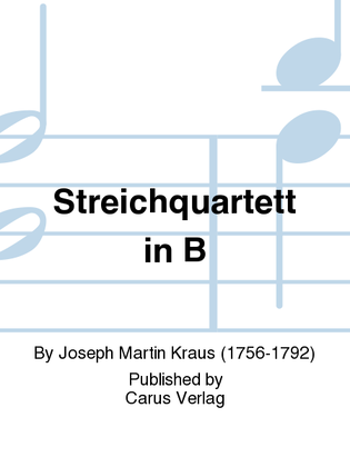 Book cover for Streichquartett in B
