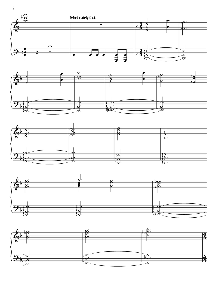 Warp Core Values Piano Solo scores gallery preview page 2