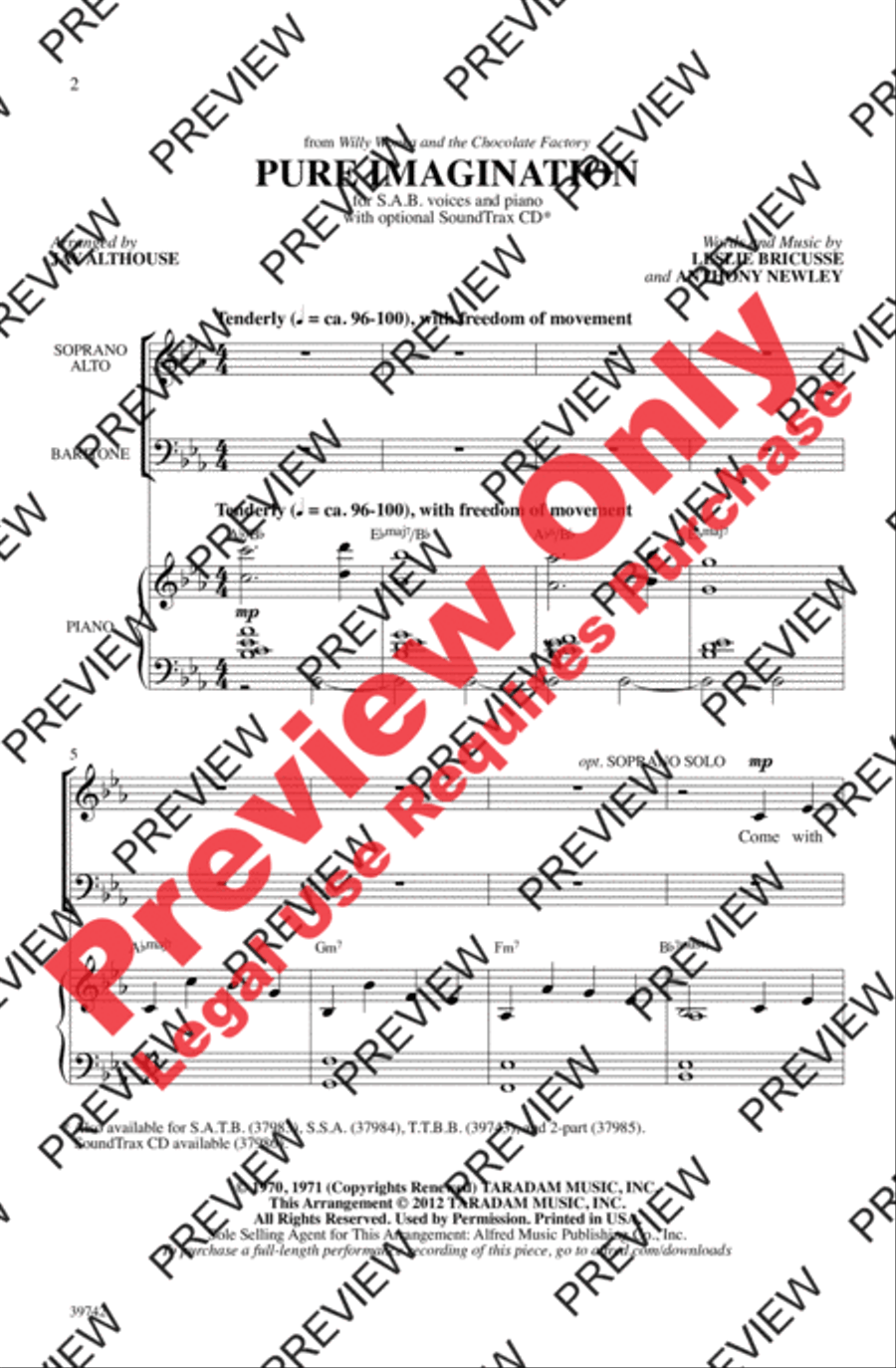 Pure Imagination 3-Part scores gallery preview page 9