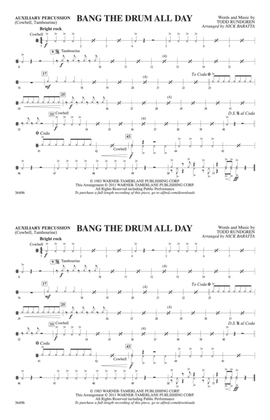 Bang the Drum All Day: Auxiliary Percussion