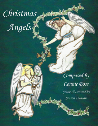 Book cover for Christmas Angels Cantata for SATB and piano
