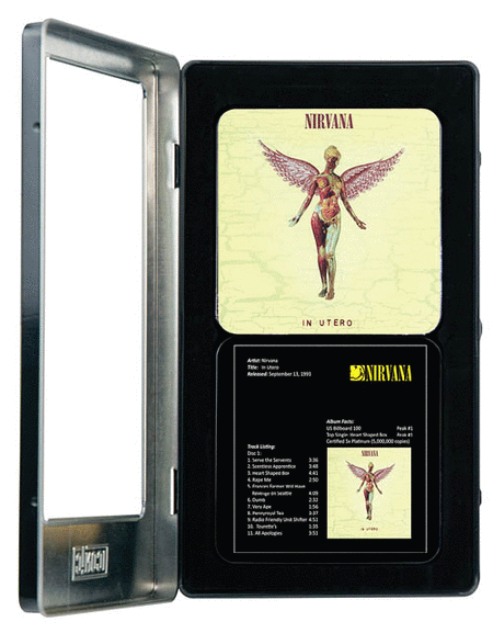 Nirvana Tin Coaster Set – In Utero