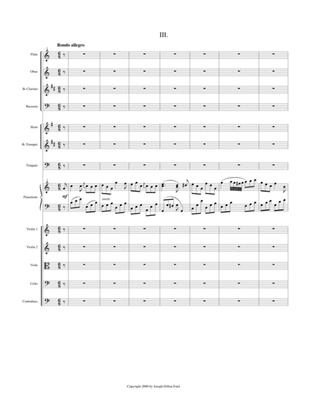 Piano Concerto No. I in C Major ("Schroedinger's Cat") - Orchestral Score and Parts - 3rd movement