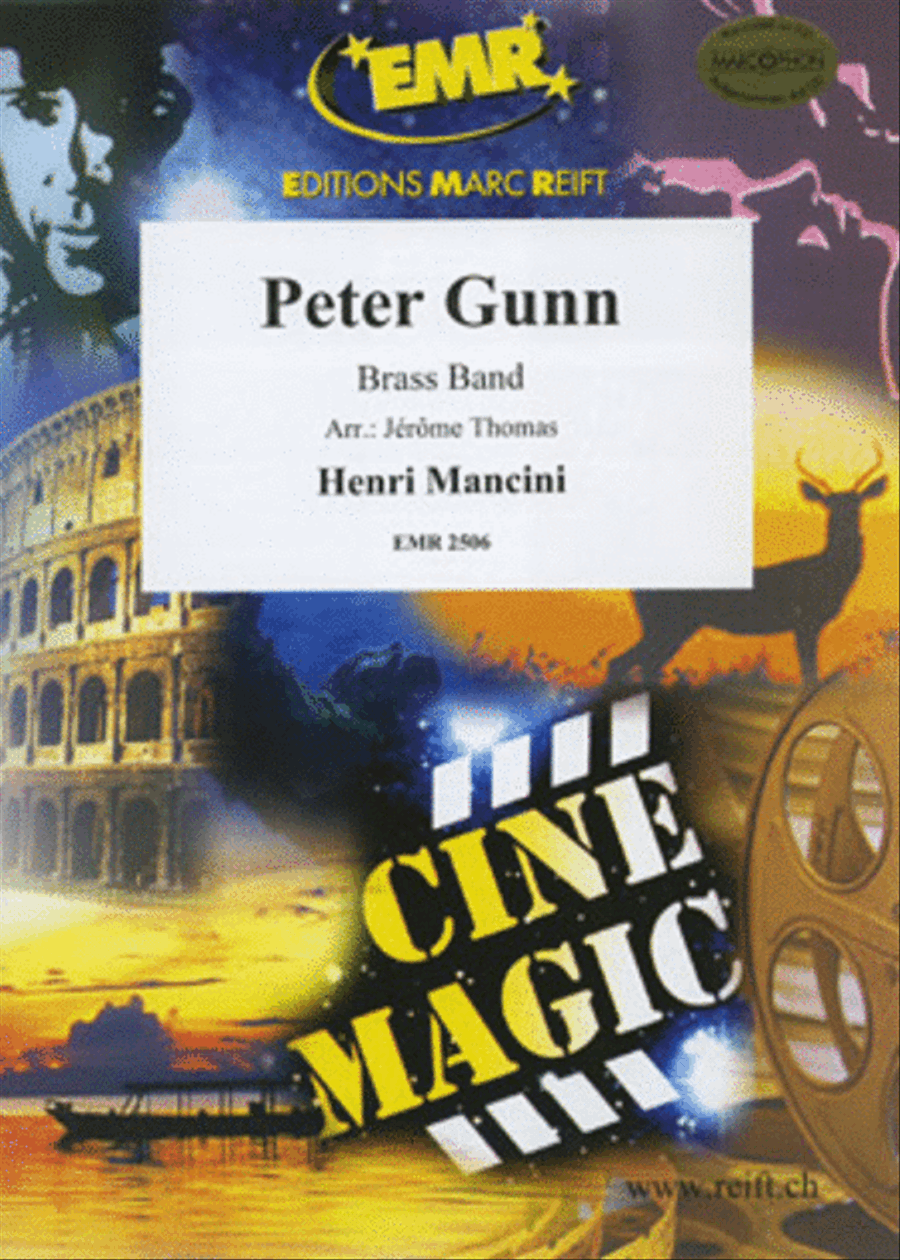 Peter Gunn Peter Gunn Brass Band scores gallery preview page 1
