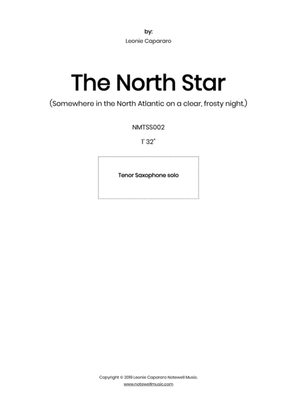 The North Star (Tenor sax. solo, piano acc.)