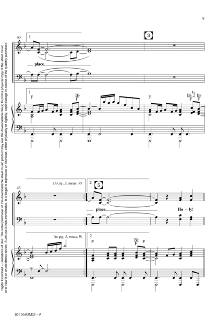 This is the Place This is the Place 4-Part scores gallery preview page 9