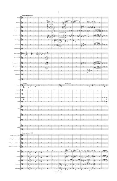 Symphony No.25 (Our Earth) 4.5.6 Score and parts