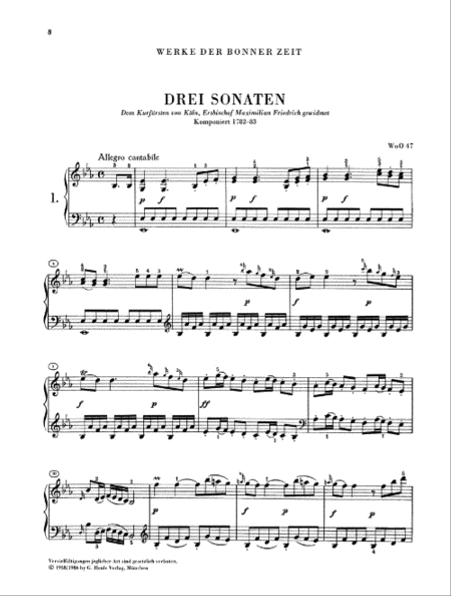 Piano Pieces [Klavierstücke] Piano Solo scores gallery preview page 4