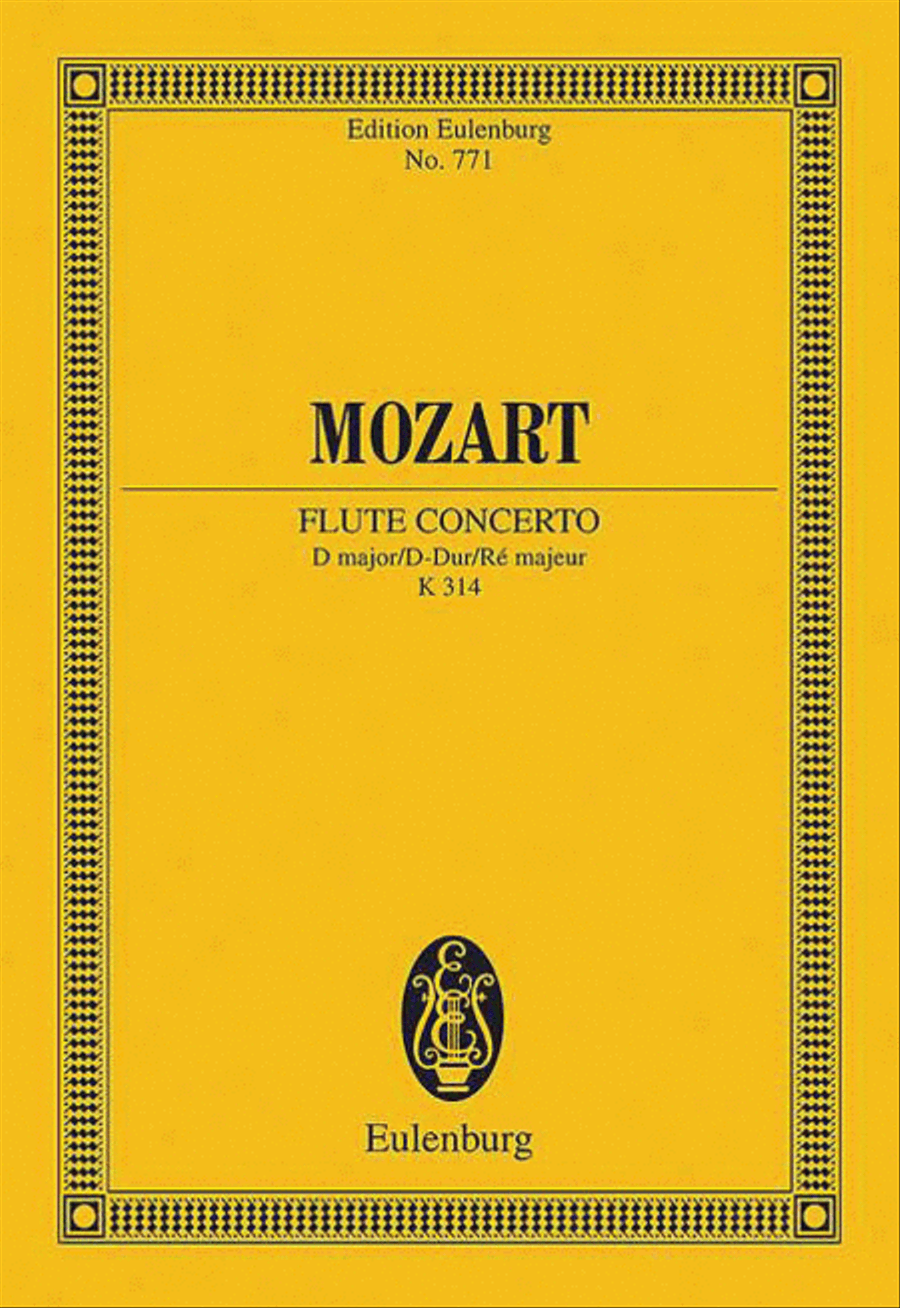 Flute Concerto in D Major, K. 314