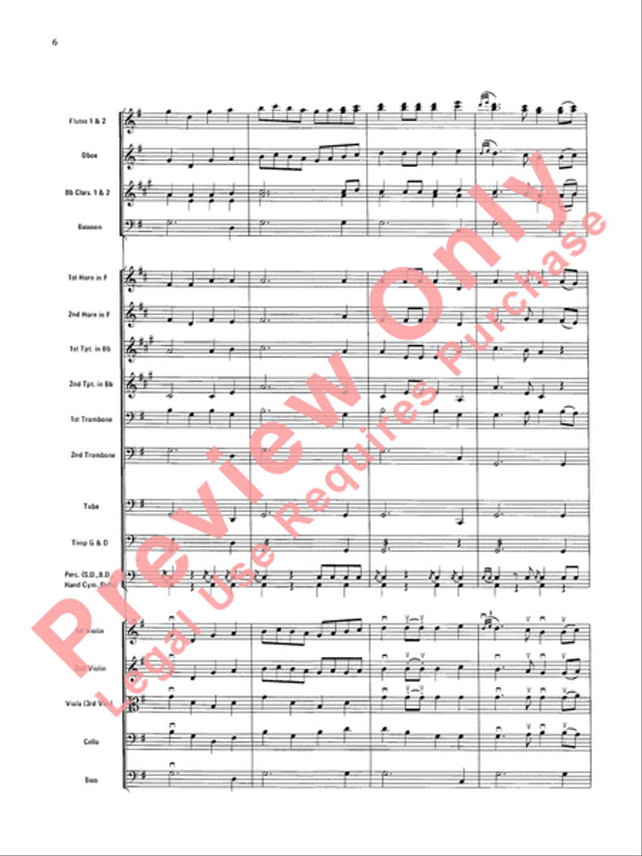Rondeau (Theme from Masterpiece Theatre) Full Orchestra scores gallery preview page 9